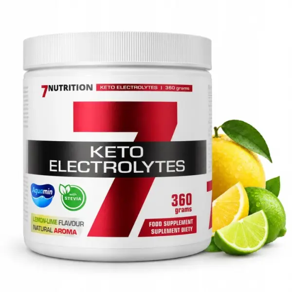  7NUTRITION KETO ELECTROLYTES LEMON LIME  ELEKTROLITY NAWODNIENIE 360G