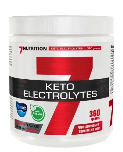 7NUTRITION KETO ELECTROLYTES ORANGE ELEKTROLITY NAWODNIENIE 360G 