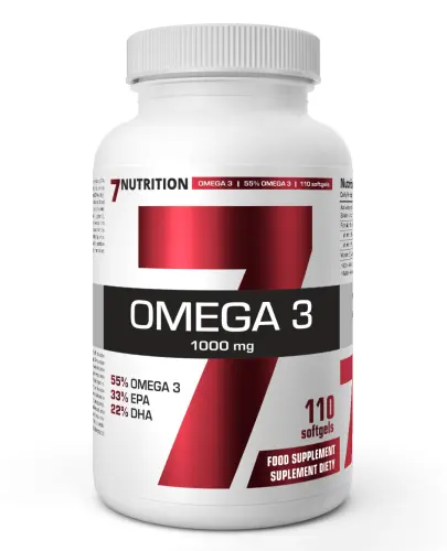 7NUTRITION OMEGA 3 KWASY EPA DHA 110 KAPSUŁEK 
