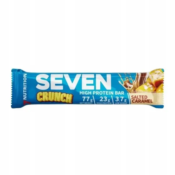 7NUTRITION SEVEN PROTEIN BAR SALTED CARAMEL BATON PROTEINOWY SŁONY KARMEL 77G