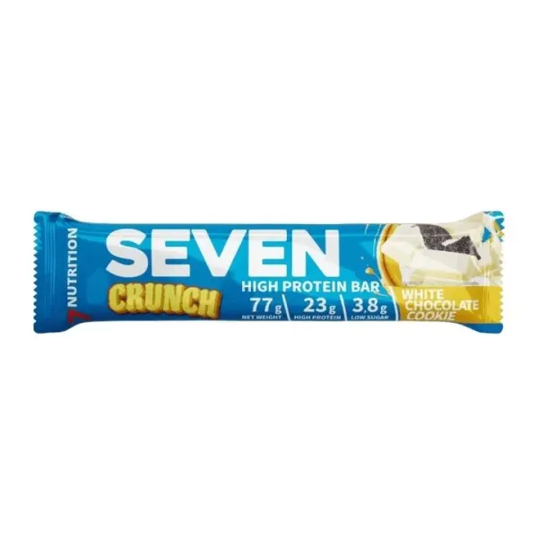 7NUTRITION SEVEN PROTEIN BAR WHITE CHOCO COOKIE BATON PROTEINOWY BIAŁA CZEKOLADA