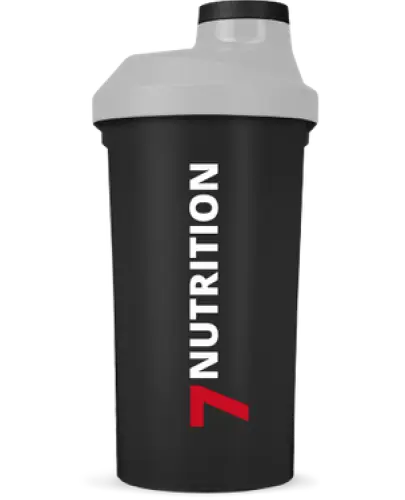 7NUTRITION SHAKER BLACK CZARNY DO BIAŁKA ODŻYWEK KOKTAJLI 700 ML 