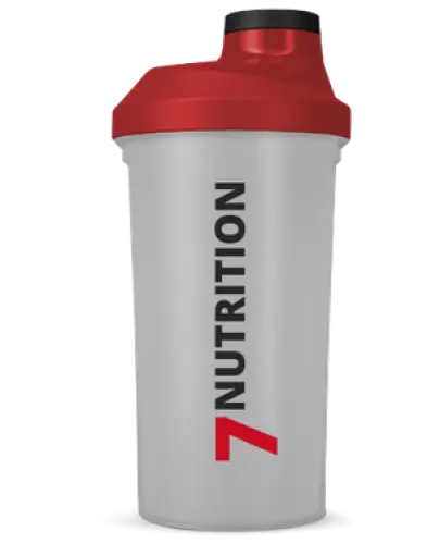  7NUTRITION SHAKER RED CZERWONY DO BIAŁKA ODŻYWEK KOKTAJLI 700 ML