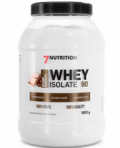 7NUTRITION WHEY ISOLATE 90 CHOCOLATE ODŻYWKA BIAŁKOWA BIAŁKO CZEKOLADOWE 1 KG