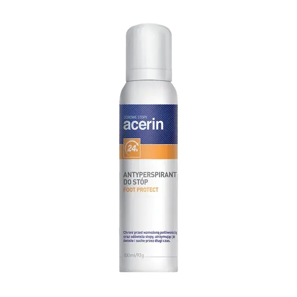 Acerin Foot Protect, antyperspirant, dezodorant do stóp, 100 ml