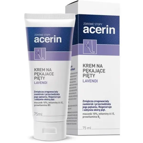 ACERIN KREM NA PĘKAJĄCE PIĘTY LAVENDI 75 ML