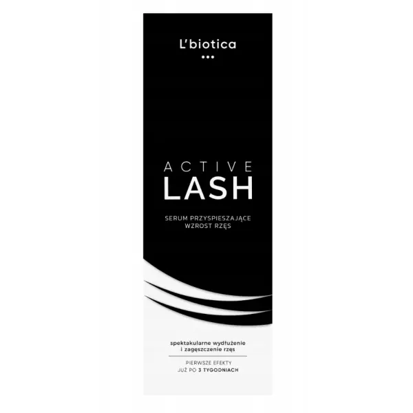 ACTIVE LASH SERUM PRZYSPIESZAJĄCE WZROST RZĘS 3,5 ML L'BIOTICA