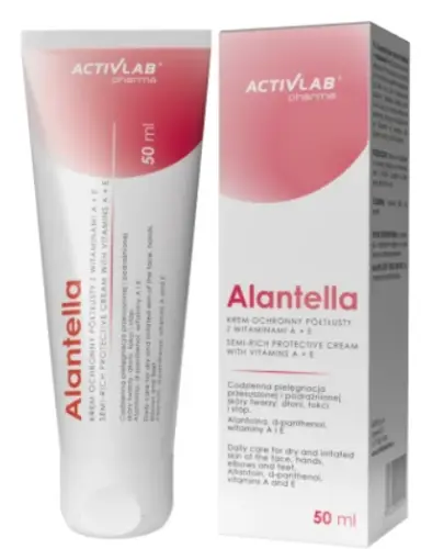 ACTIVLAB ALANTELLA Krem półtłusty z wit. A i E  50 ml