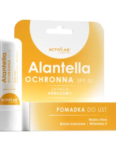 ACTIVLAB ALANTELLA pomadka ochronna do ust z SPF 30 4.9g