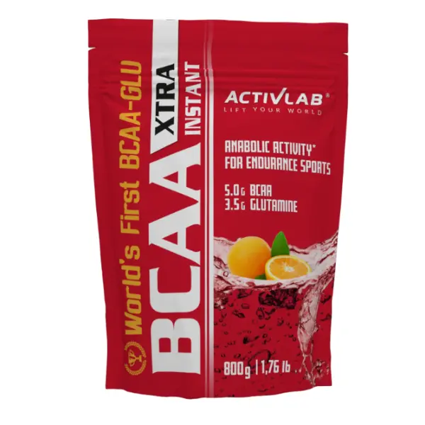 ACTIVLAB BCAA X-tra instant AMINOKWASY POMARAŃCZA 800 g 