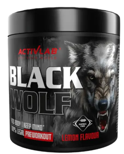 ACTIVLAB BLACK WOLF preparat przedtreningowy CYTRYNA 300g