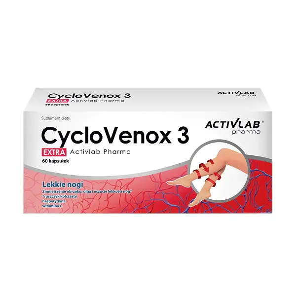 Activlab CycloVenox 3 Extra , 60 kapsułek