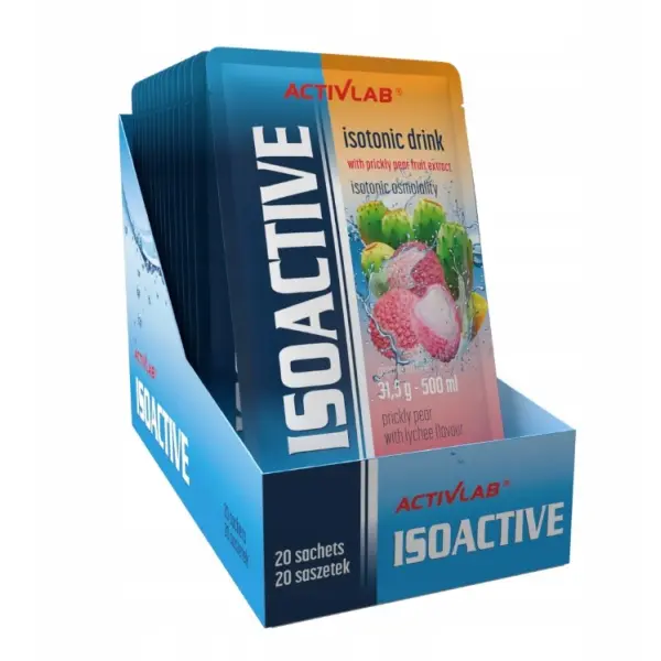 ACTIVLAB ISOACTIVE Elektrolity dla sportowców OPUNCJA FIGOWA Z LICZI 1 sasz