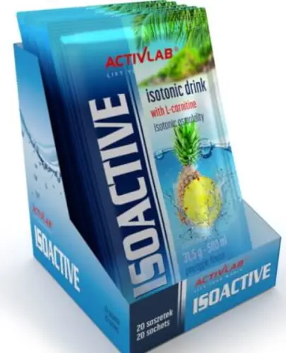 ACTIVLAB ISOACTIVE Elektrolity dla sportowców ANANAS 1 sasz.