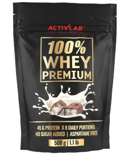 ACTIVLAB Odżywka wysokobiałkowa WHEY PREMIUM KOKOS I CZEKOLADA 500 g 