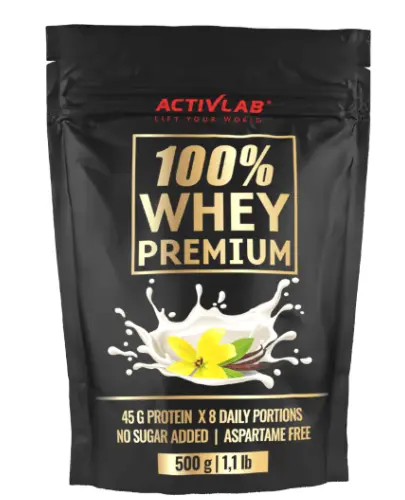 ACTIVLAB Odżywka wysokobiałkowa WHEY PREMIUM WANILIA 500 g 