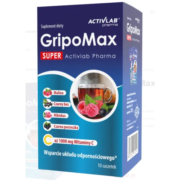 Activlab Pharma GRIPOMAX SUPER, 10 saszetek