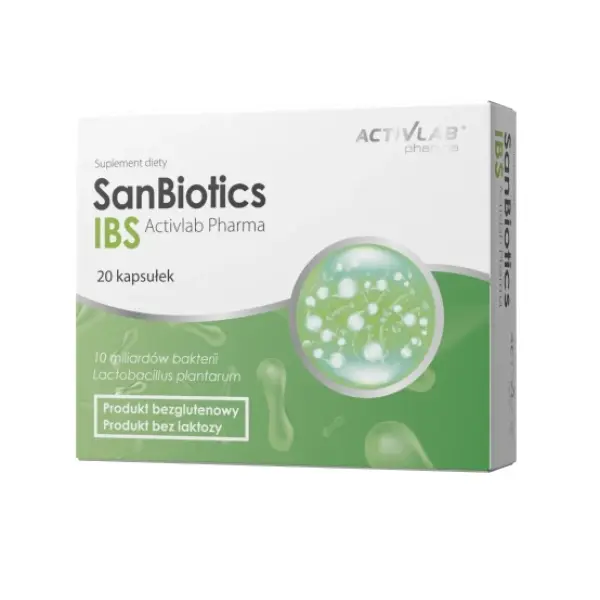 ACTIVLAB SanBiotics IBS probiotyk 20 kaps.