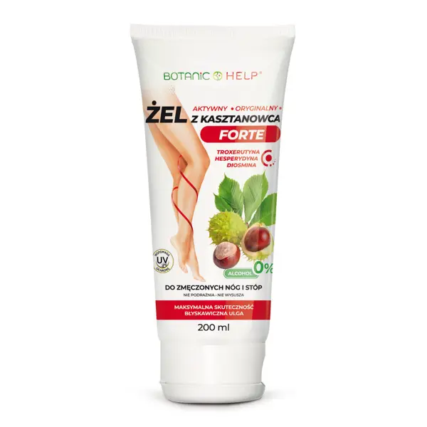 AKTYWNY ŻEL Z KASZTANOWCA FORTE 200 ml BOTANIC HELP 