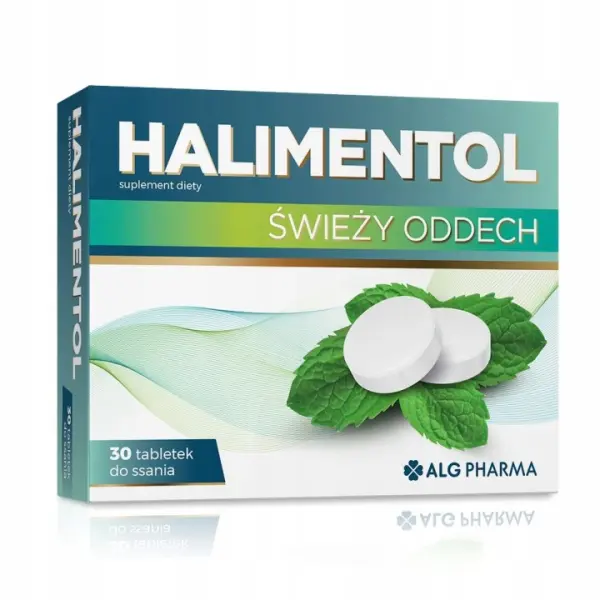 ALG PHARMA HALIMENTOL ŚWIEŻY ODDECH 30TABL.
