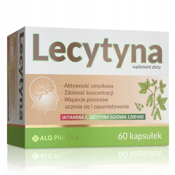 ALG PHARMA LECYTYNA PAMIĘĆ KONCENTRACJA 60 KAPS.