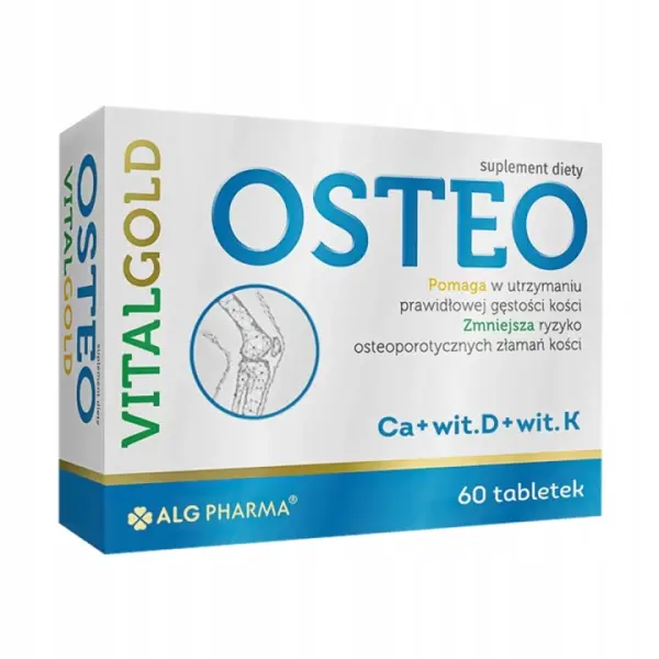 ALG PHARMA OSTEO VITALGOLD MOCNE KOSCI 60TABL.