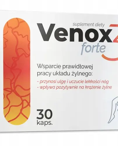 ALG PHARMA VENOX 3 FORTE WSPARCIE UKŁADU ŻYLNEGO 30 KAPSUŁEK