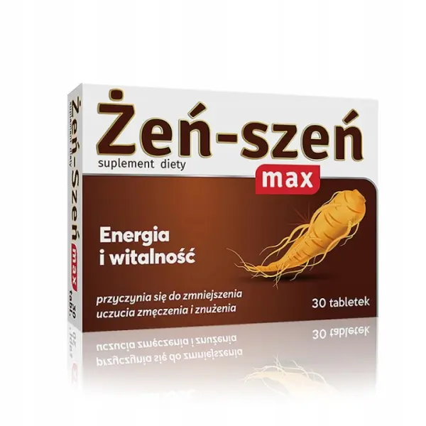 ALG PHARMA ŻEŃ SZEŃ MAX ENERGIA I WITALNOŚĆ 30 TABL.