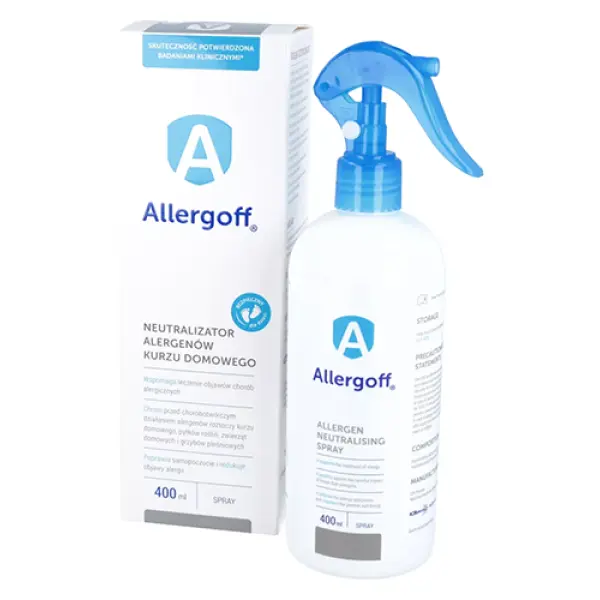 Allergoff Spray Neutralizator alergenów, 400 ml