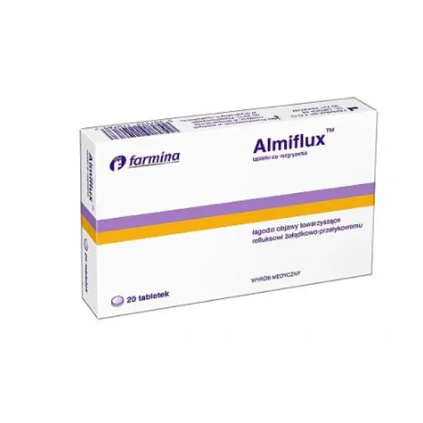 Almiflux tabletki do rozgryzania, 20szt.