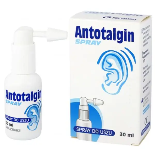 ANTOTALGIN SPRAY DO CZYSZCZENIA USZU 30 ML