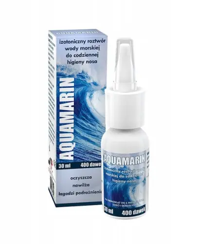 AQUAMARIN IZOTONICZNY ROZTWÓR WODY MORSKIEJ 30 ML 400 DAWEK 