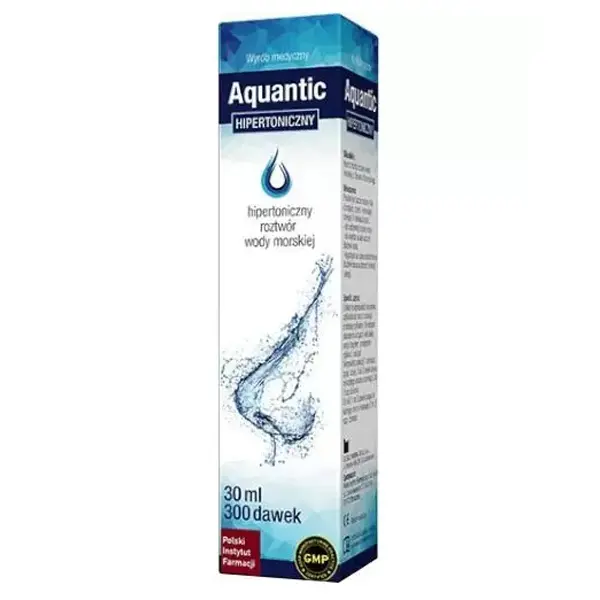 Aquantic Hipertoniczny Spray do nosa, 30 ml