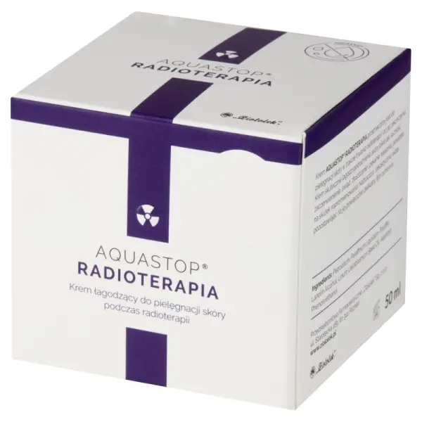 AQUASTOP RADIOTERAPIA KREM ŁAGODZĄCY DO SKÓRY PO RADIOTERAPII 50 ML 