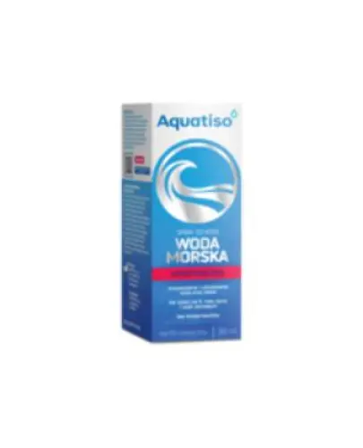 AQUATISO WODA MORSKA HIPERTONICZNA SPRAY DO NOSA 30ML