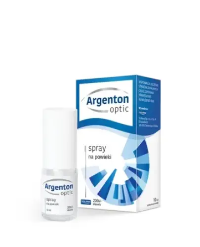 ARGENTON OPTIC SPRAY NA POWIEKI NAWILŻAJĄCY 10 ML