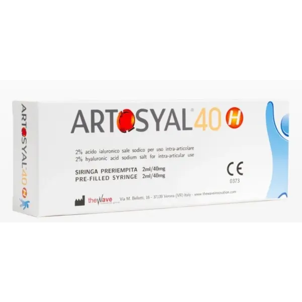 ARTOSYAL 40 H 2 % SÓL SODOWA KWASU HIALURONOWEGO DO INIEKCJI DOSTAWOWYCH