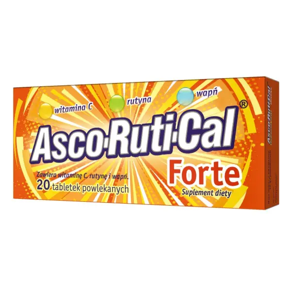 ASCORUTICAL Forte 20 tabletek