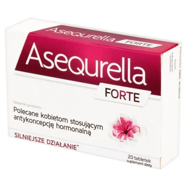 ASEQURELLA FORTE 20 tabletek
