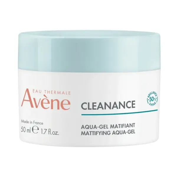 AVENE CLEANANCE AQUA - GEL MATUJĄCY REDUKUJĄCY BŁYSZCZENIE SKÓRY 50 ML