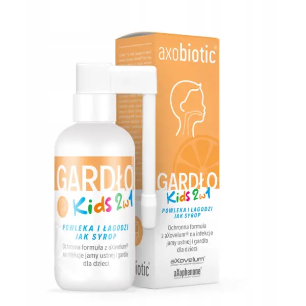 AXOBIOTIC KIDS NA GARDŁO 2 W 1 SPRAY 30 ML