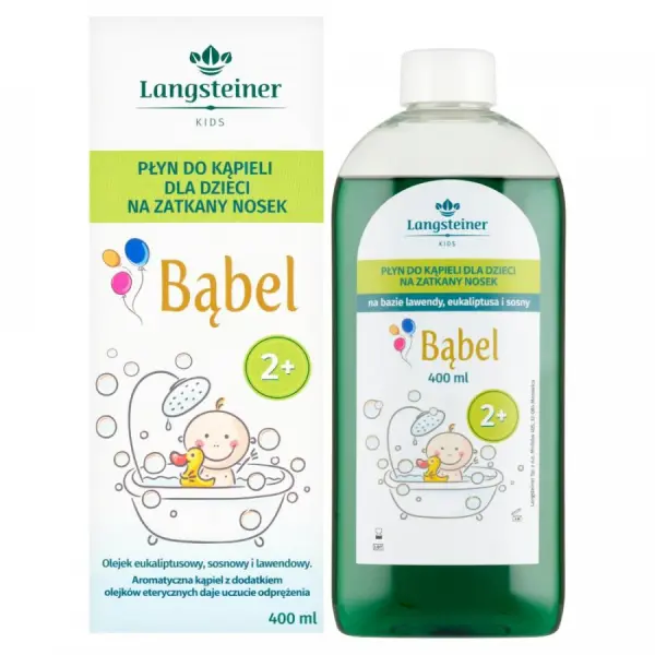 BĄBEL PŁYN DO KĄPIELI NA ZATKANY NOSEK 400 ML