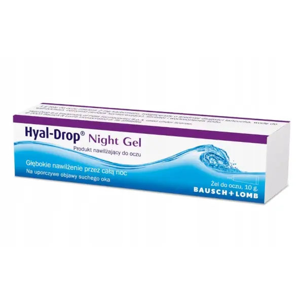 BAUSCH&LOMB HYAL - DROP NIGHT GEL PREPARAT NAWILŻAJĄCY OCZY 10ML