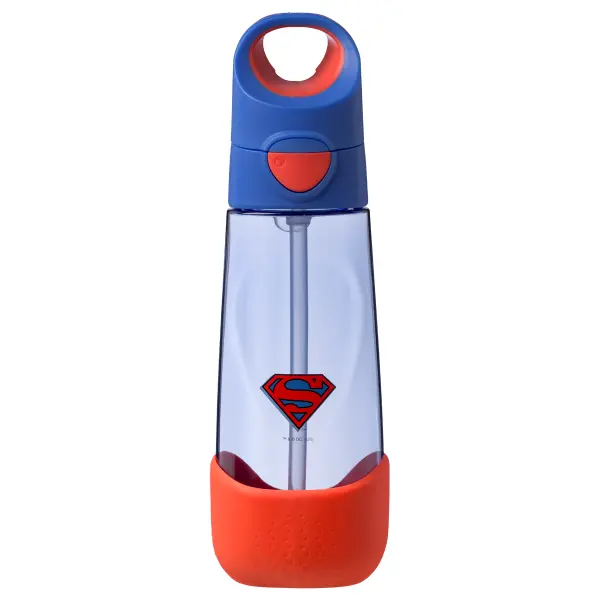 B.BOX BUTELKA NA WODĘ TRITANOWA ZA SŁOMKĄ 600ML SUPERMAN