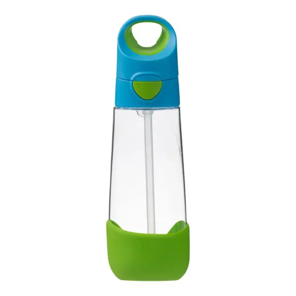 B.Box Butelka na wodę tritanowa ze słomką 600ml Ocean Breeze