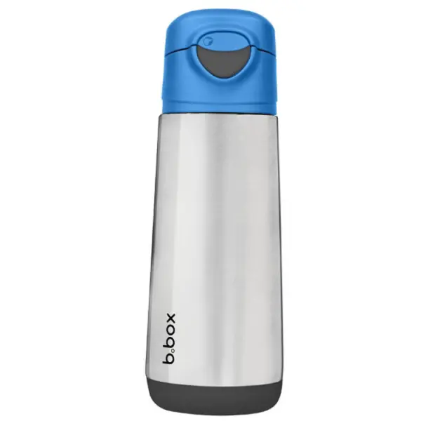 B.Box Butelka termiczna z ustnikiem sportowym 500 ml, Blue Slate
