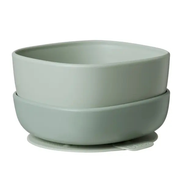 B.BOX MISECZKA DLA DZIECI 2SZT + 1 SILIKONOWA PRZYSSAWKA SAGE 250/375ML