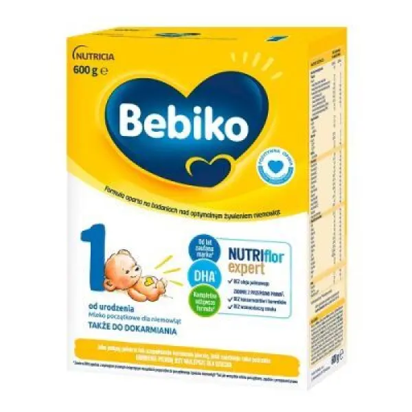 BEBIKO 1 Mleko modyfikowane początkowe dla niemowląt 350g