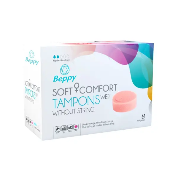 BEPPY SOFT & COMFORT WET TAMPONY 8 SZT. 