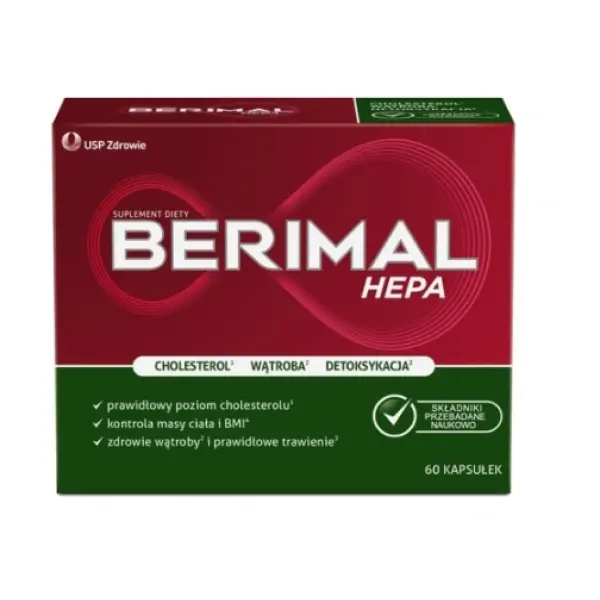 BERIMAL HEPA 60 kaps.